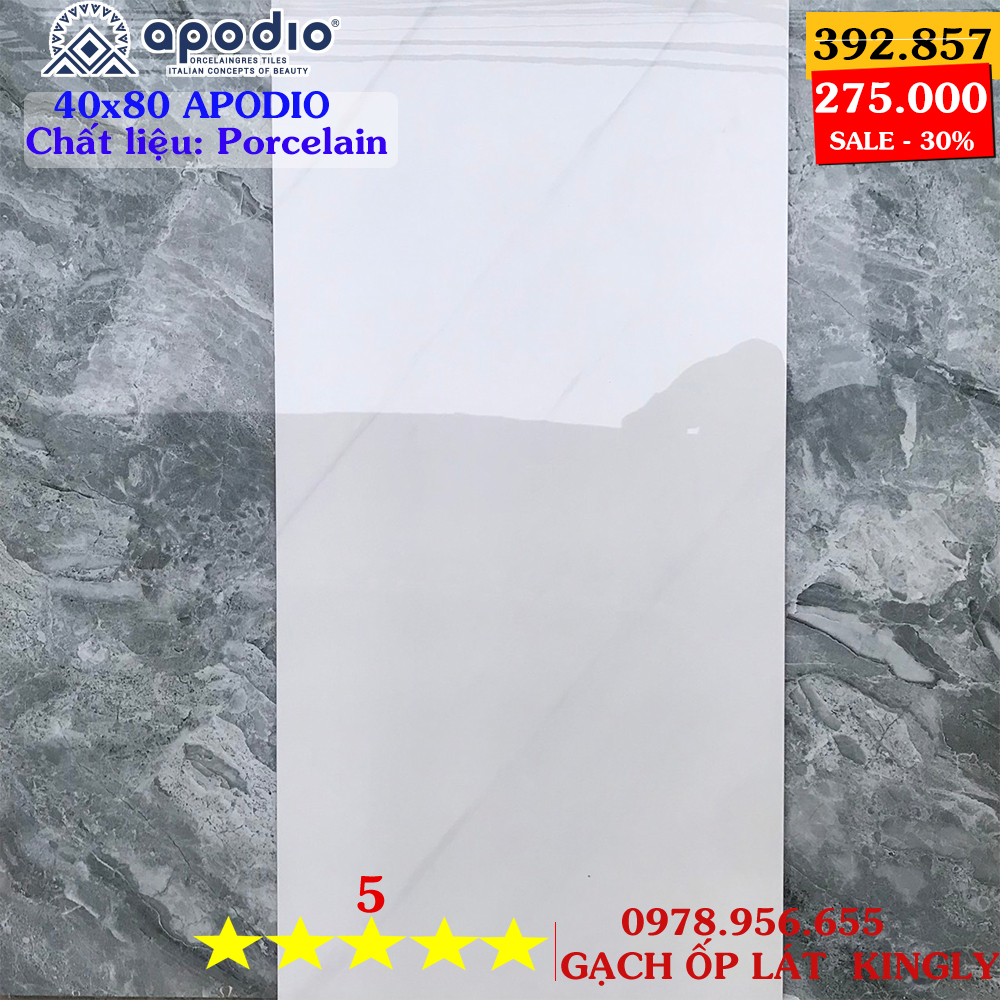 Gạch ốp tường APODIO 40X80 48811